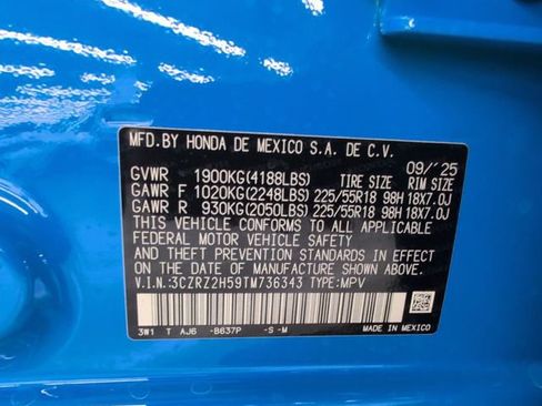 New 2026 Honda HR-V Sport image 35