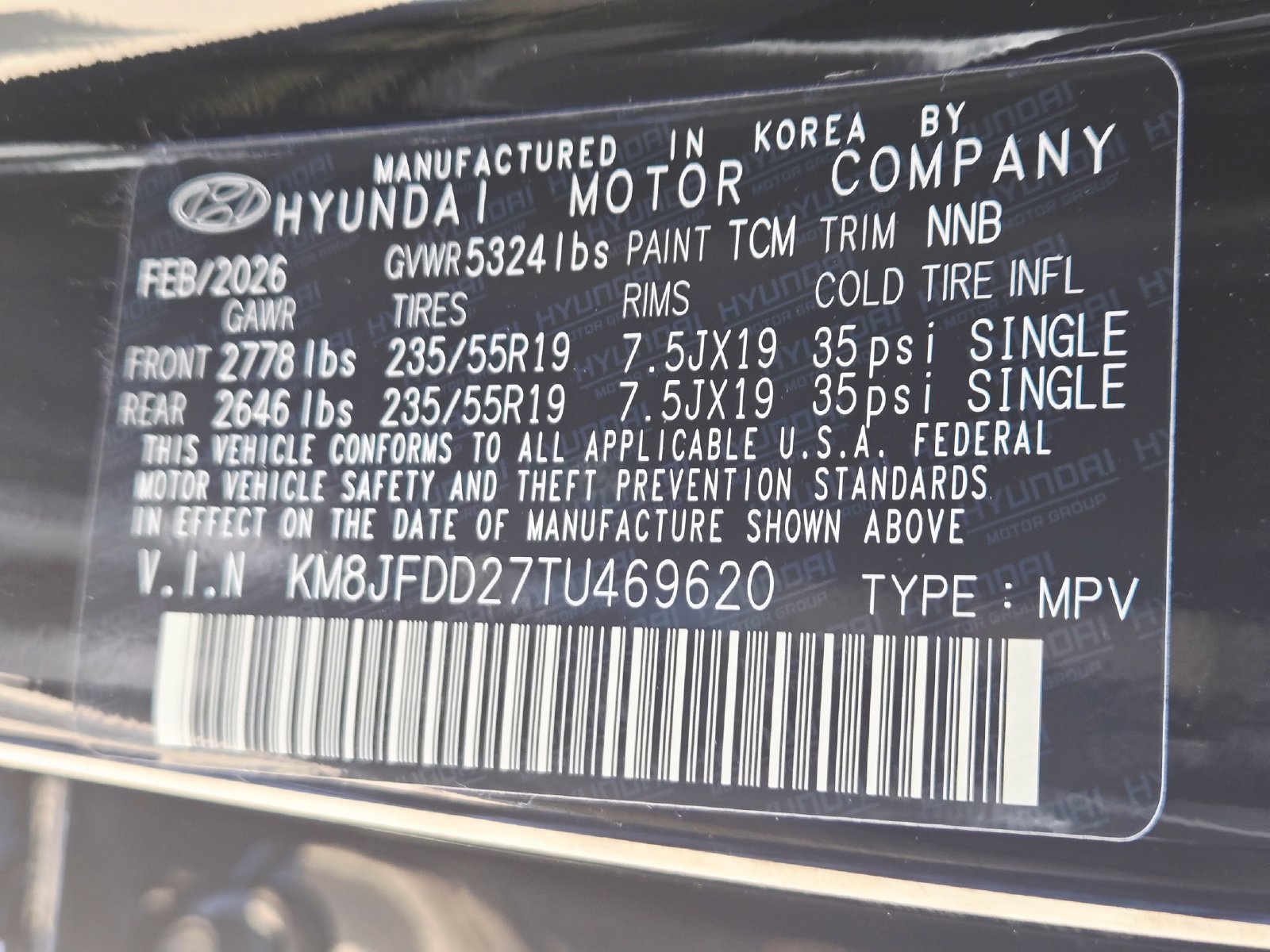 New 2026 Hyundai Tucson Limited AWD/4WD image 20