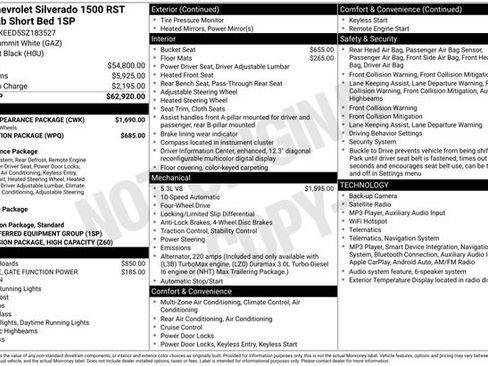 Used 2025 Chevrolet Silverado 1500 RST w/ Dark Appearance Package AWD/4WD image 22