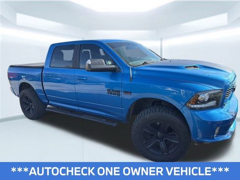 Used 2018 RAM 1500 Sport w/ Hydro Blue Sport Package image 2