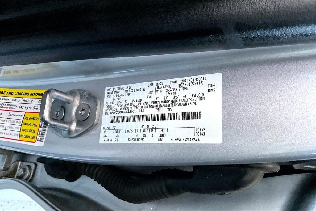 Used 2020 Ford Escape SE AWD/4WD image 17