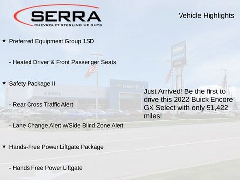 Used 2022 Buick Encore GX Select FWD image 3