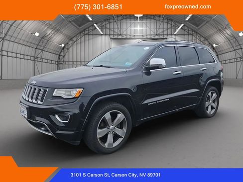 Used 2014 Jeep Grand Cherokee Overland w/ Advanced Technology Group AWD/4WD image 1