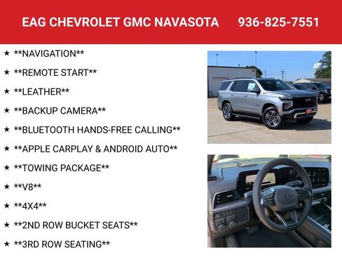 New 2026 Chevrolet Tahoe Z71 w/ Comfort Package AWD/4WD image 4