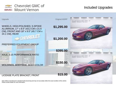 Used 2004 Chevrolet Corvette Convertible w/ Preferred Equipment Group RWD image 6