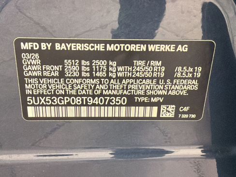 New 2026 BMW X3 xDrive30 image 19