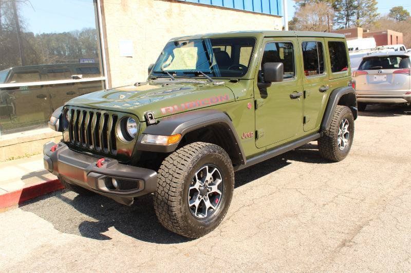 Used 2021 Jeep Wrangler Unlimited Rubicon AWD/4WD image 3