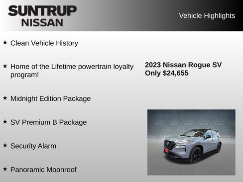 Used 2023 Nissan Rogue SV w/ SV Premium B Package AWD/4WD image 8