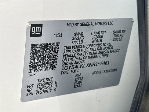 Used 2022 Cadillac Escalade ESV Premium Luxury w/ Performance Package image 33