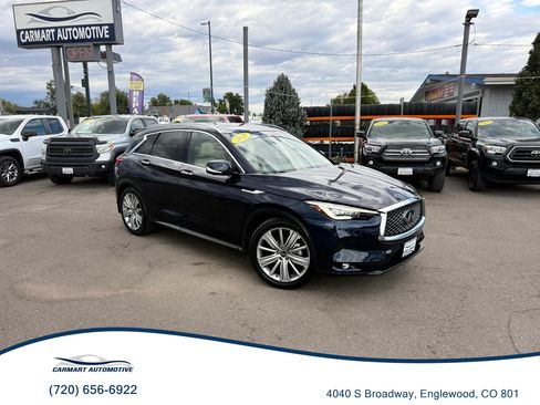 Used 2021 INFINITI QX50 Sensory w/ Cargo Package AWD/4WD image 1