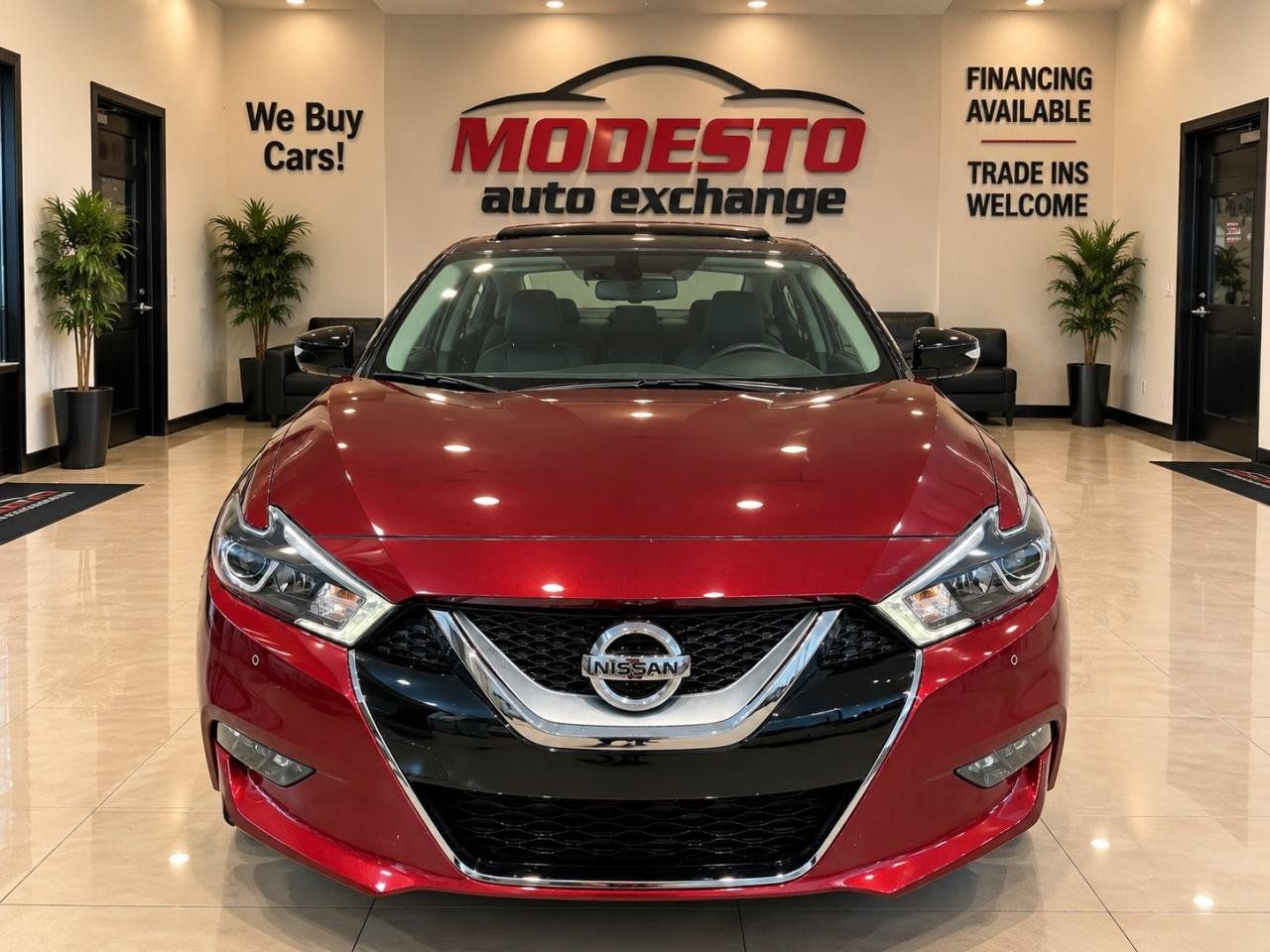 Used 2016 Nissan Maxima Platinum w/ Interior Lighting Package FWD image 8