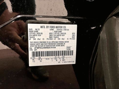 Certified 2022 Ford Edge SEL w/ Convenience Package image 32