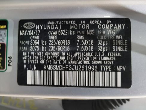 Used 2018 Hyundai Santa Fe SE image 33