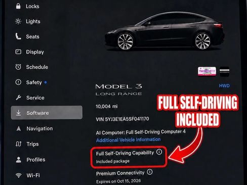Used 2025 Tesla Model 3 Long Range RWD image 2