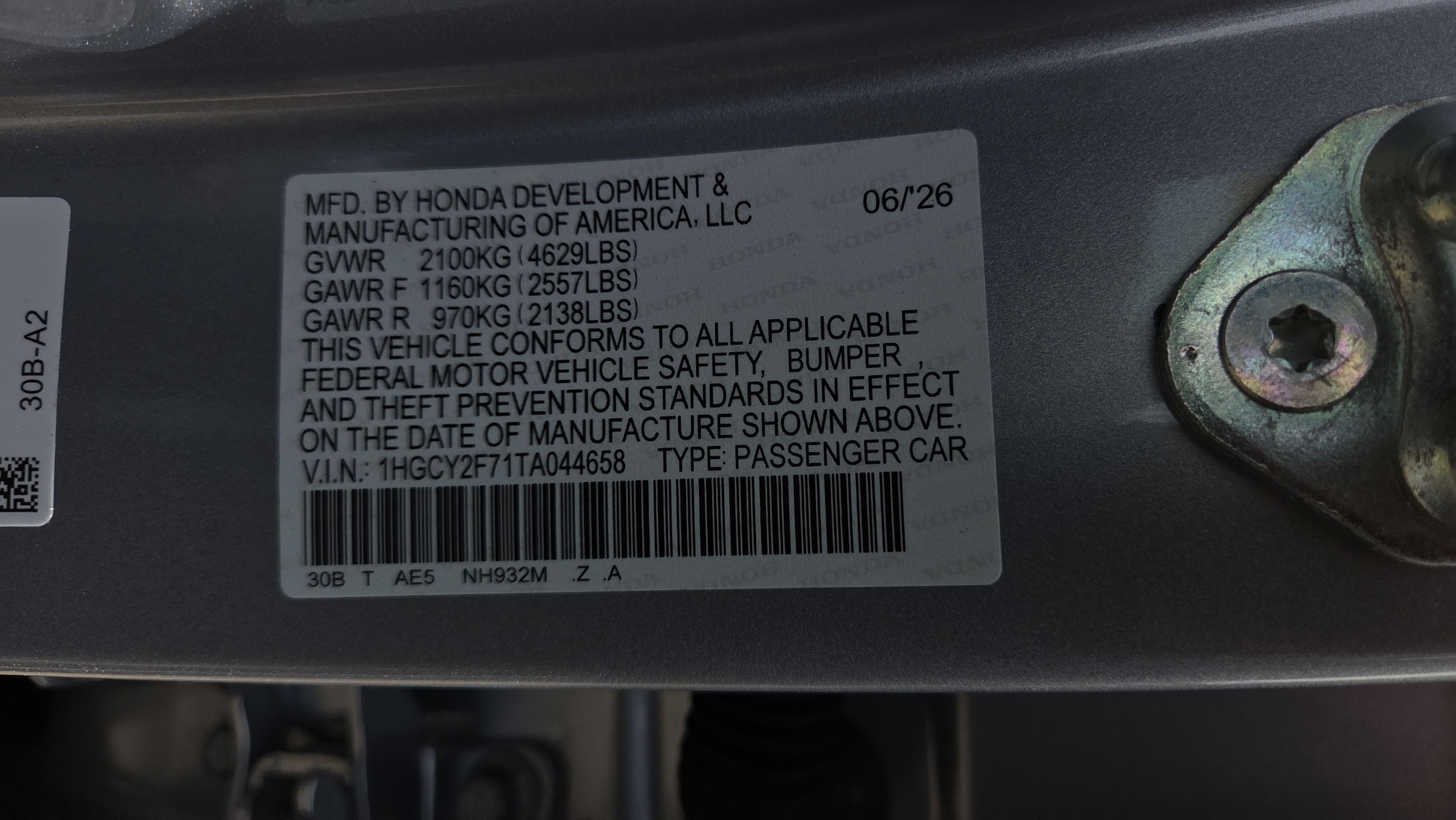 New 2026 Honda Accord Sport image 21