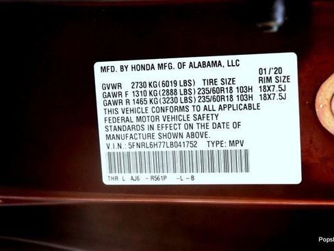 Used 2020 Honda Odyssey EX-L image 23