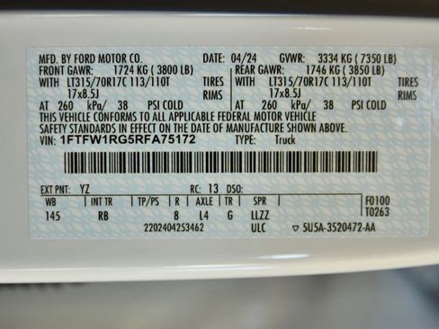 Used 2024 Ford F150 Raptor image 40