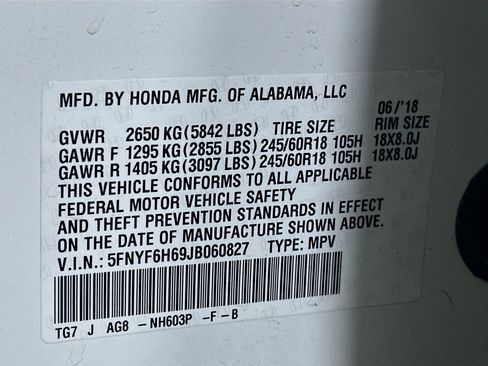 Used 2018 Honda Pilot EX-L image 12