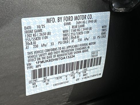 New 2026 Ford Explorer Active w/ Active Comfort Package image 36