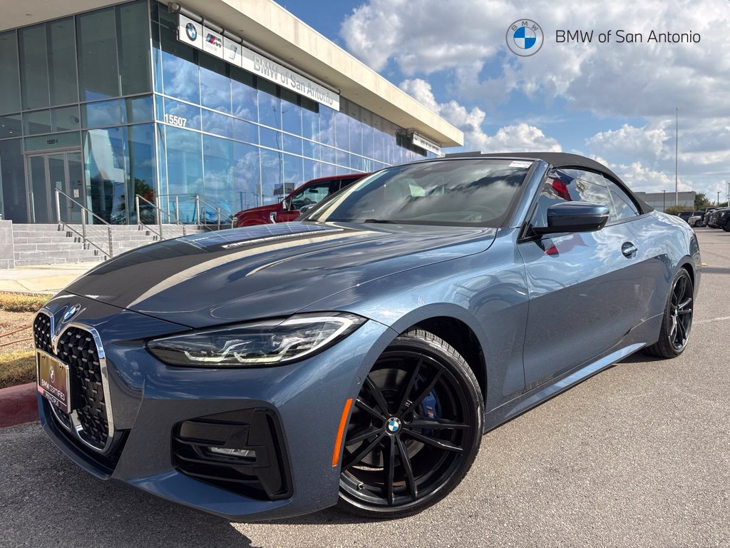Used 2021 BMW 430i Convertible w/ M Sport Package RWD image 1