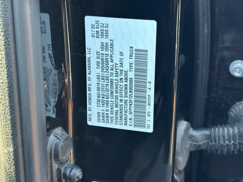Used 2020 Honda Ridgeline RTL-E image 24
