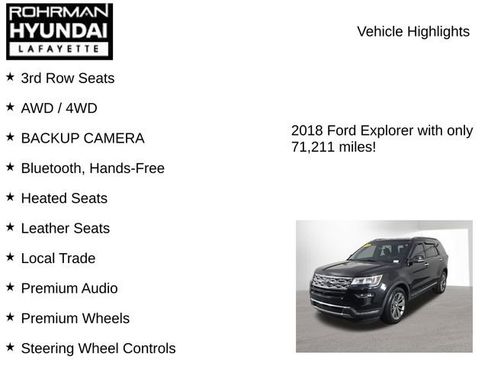 Used 2018 Ford Explorer Limited image 7