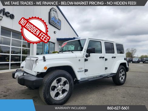 Used 2017 Jeep Wrangler Unlimited Sahara w/ Dual Top Group AWD/4WD image 1