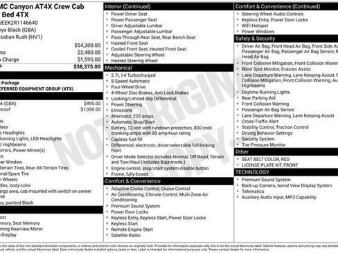 Used 2024 GMC Canyon AT4X AWD/4WD image 6