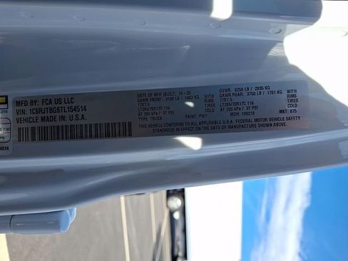 New 2026 Jeep Gladiator Rubicon w/ Safety Group image 10