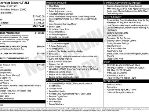 Used 2023 Chevrolet Blazer LT w/ Convenience Package image 15