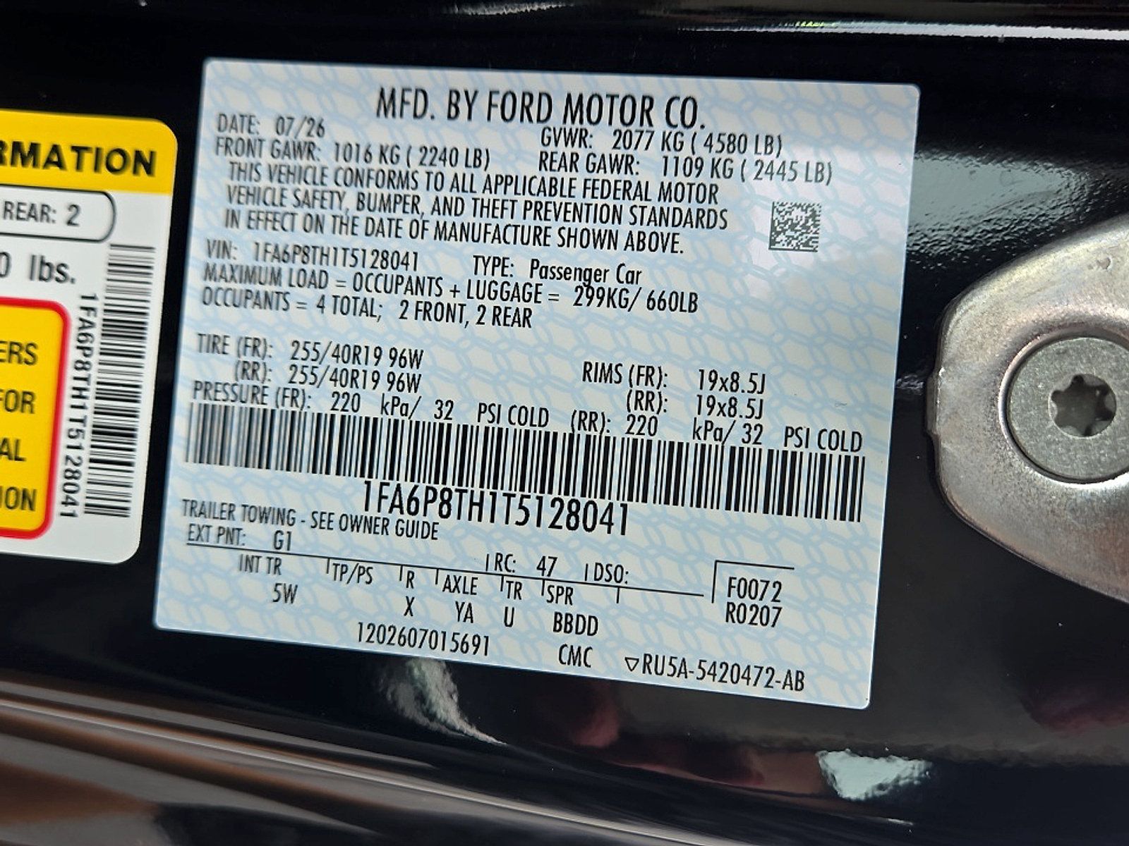 Used 2026 Ford Mustang Premium RWD image 24