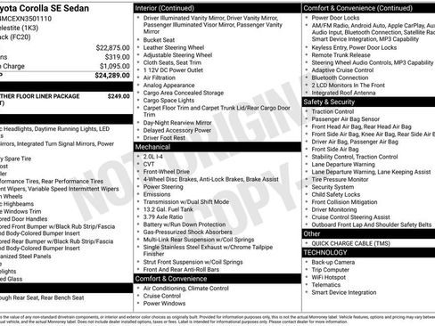 Used 2022 Toyota Corolla SE FWD image 6