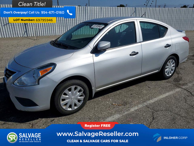 Used 2016 Nissan Versa S Plus FWD image 1