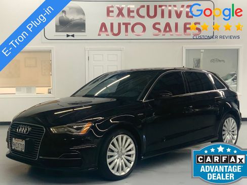 Used 2016 Audi A3 e-tron Premium Plus w/ Premium Plus Package FWD image 1