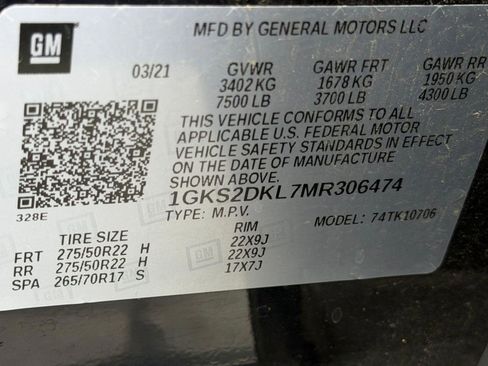 Used 2021 GMC Yukon Denali w/ Denali Premium Package AWD/4WD image 20