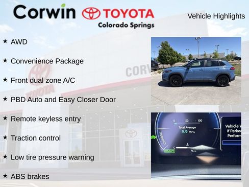 Used 2026 Toyota Corolla Cross AWD Hybrid w/ Convenience Package image 15