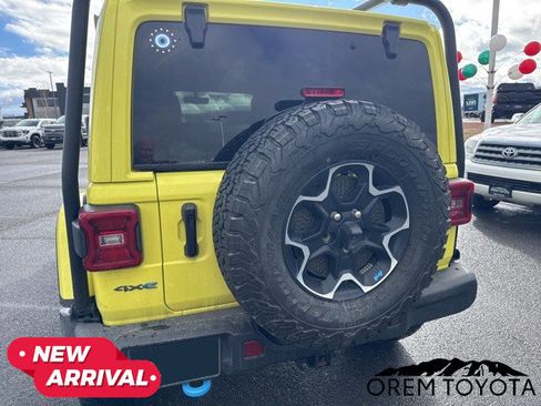 Used 2022 Jeep Wrangler Unlimited Rubicon 4xe w/ Steel Bumper Group image 5