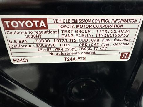 Used 2026 Toyota Tacoma TRD Off-Road AWD/4WD image 69