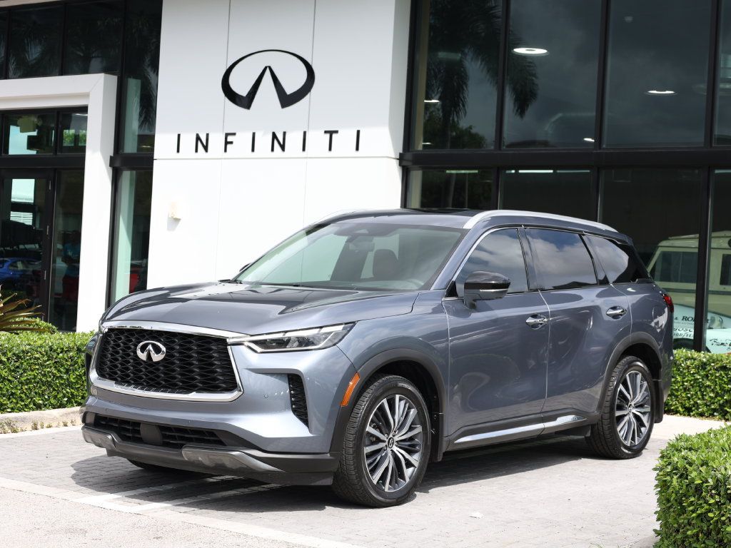 Certified 2023 INFINITI QX60 Sensory w/ Vision Package AWD/4WD image 1
