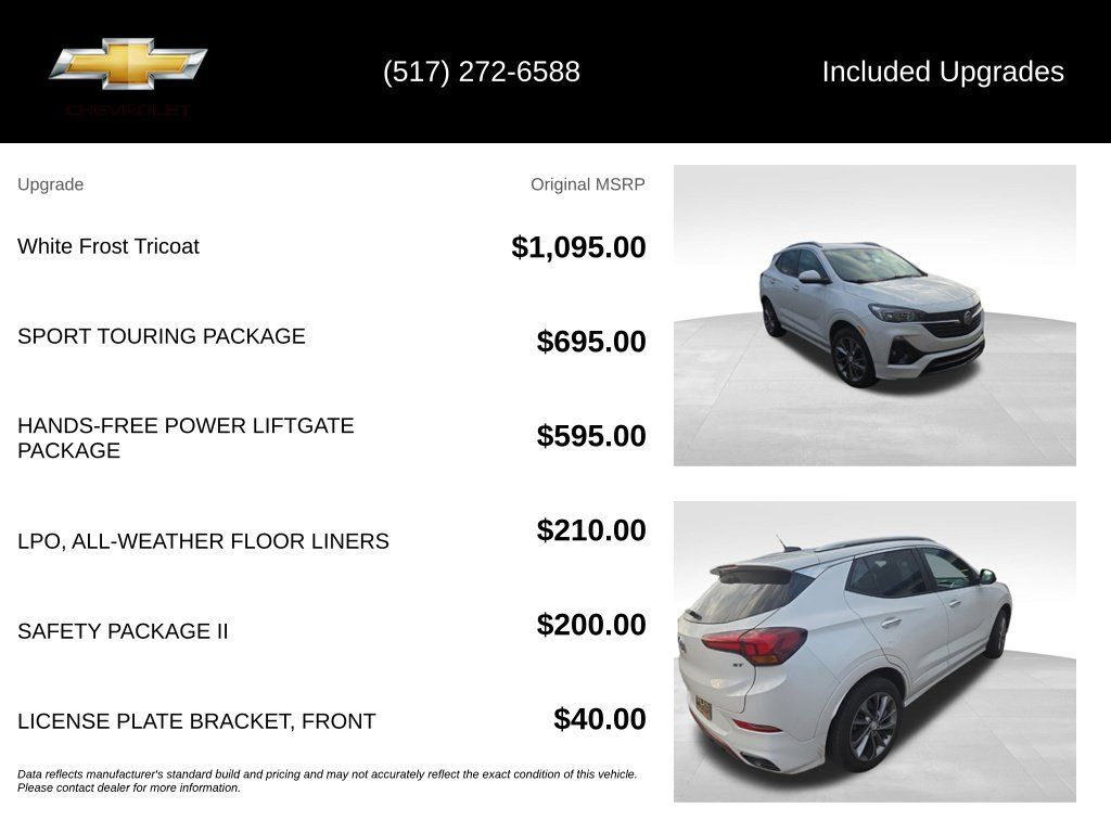 Used 2023 Buick Encore GX Select w/ Sport Touring Package AWD/4WD image 5