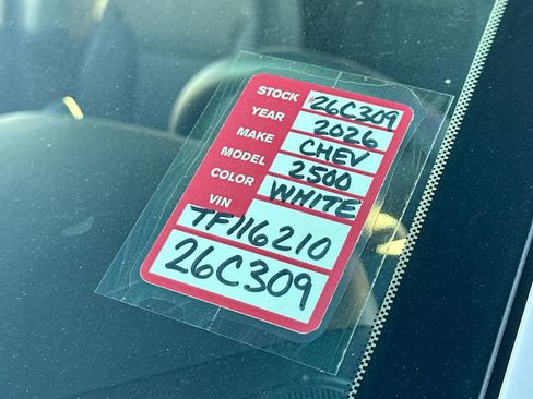 New 2026 Chevrolet Silverado 2500 W/T w/ WT/CX Safety Package image 23