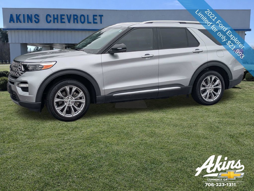 Used 2021 Ford Explorer Limited w/ Equipment Group 301A RWD image 8
