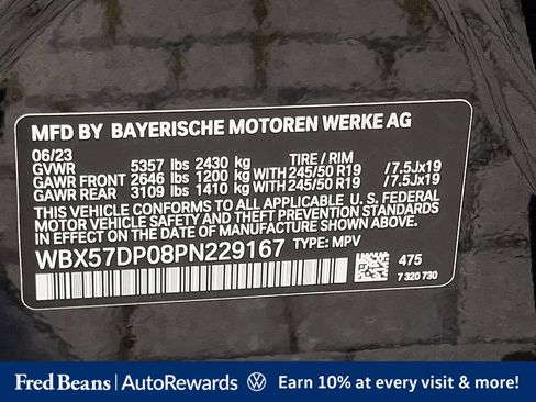 Used 2023 BMW X3 xDrive30i w/ Premium Package w/ZPA AWD/4WD image 33