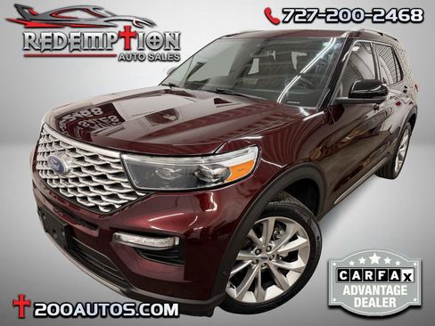Used 2022 Ford Explorer Platinum w/ Equipment Group 601A AWD/4WD image 1
