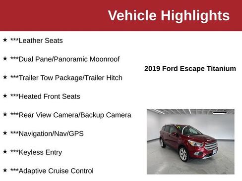 Used 2019 Ford Escape Titanium AWD/4WD image 10