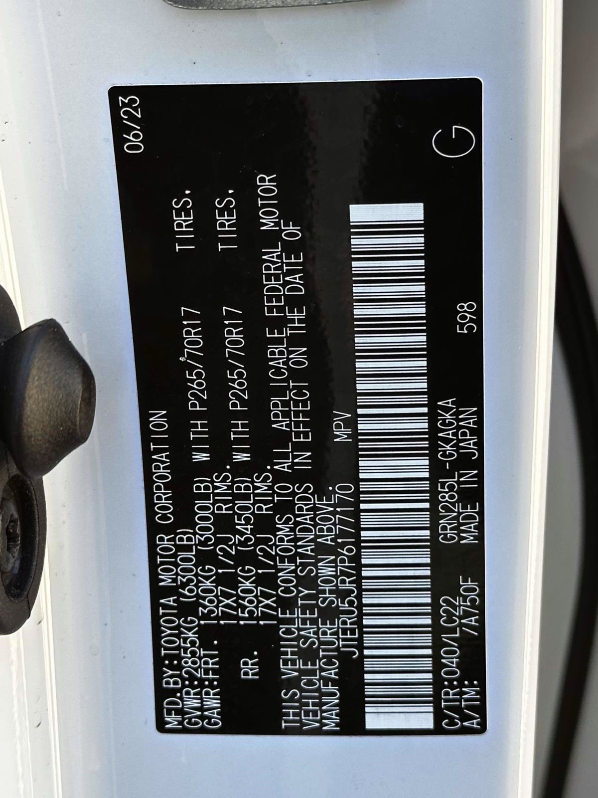 Certified 2023 Toyota 4Runner TRD Off-Road Premium w/ Moonroof Package AWD/4WD image 31