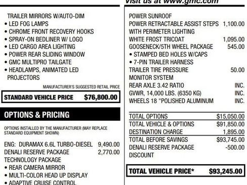 Certified 2024 GMC Sierra 3500 Denali w/ Denali Reserve Package AWD/4WD image 2
