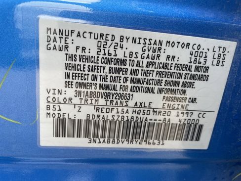 Used 2024 Nissan Sentra SR w/ SR Premium Package image 19