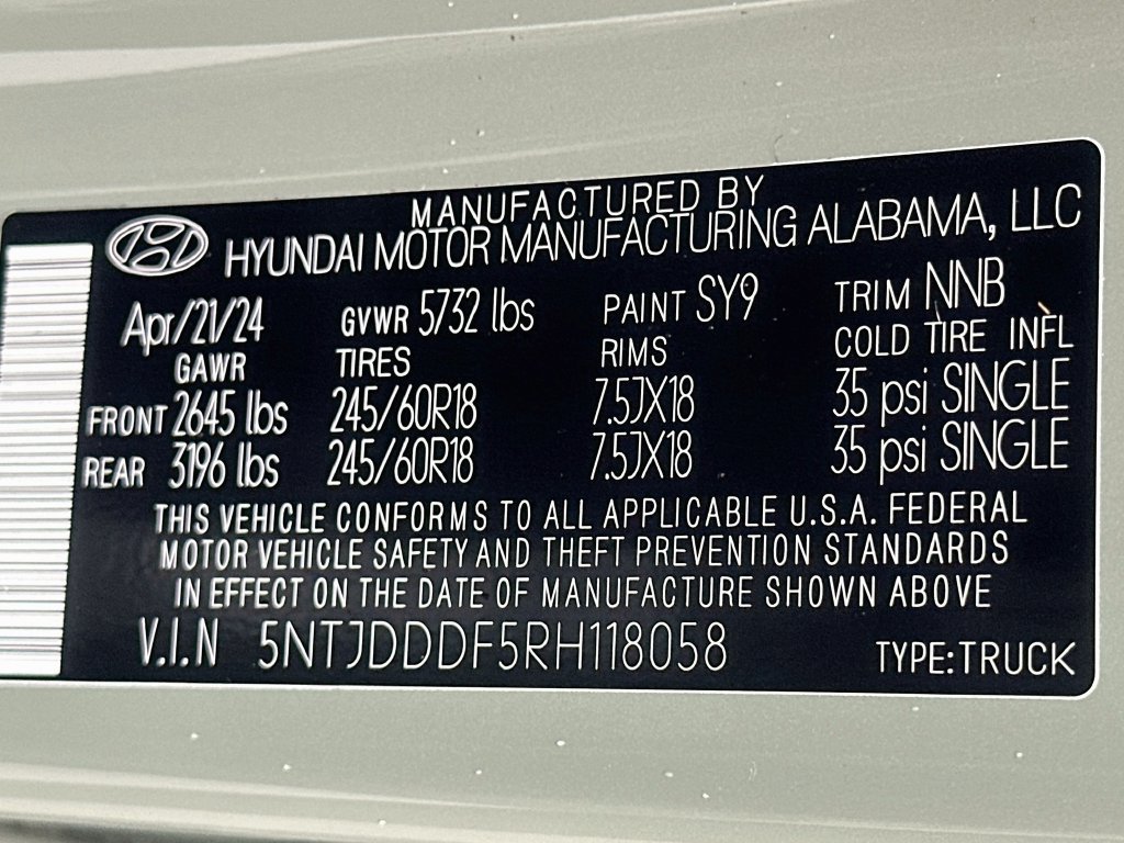 Used 2024 Hyundai Santa Cruz XRT AWD/4WD image 32