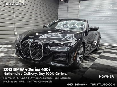 Used 2021 BMW 430i Convertible w/ M Sport Package